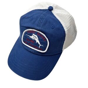 NWOT Tommy Bahama Marlin Patch Trucker Hat